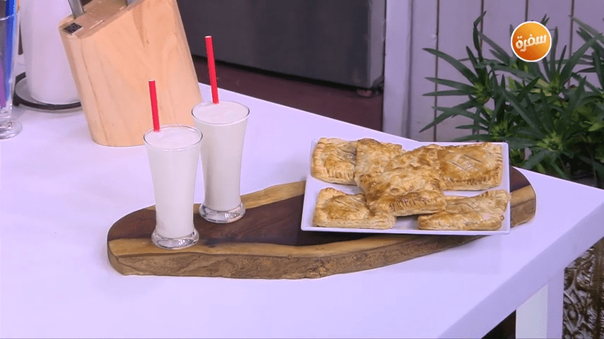 بف بوكتس بالدجاج - كنتالوب باللبن