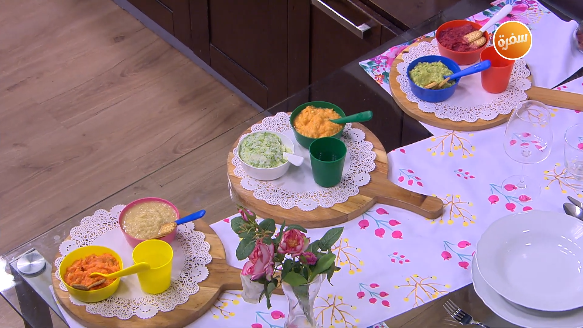 يوريه تفاح وموز - بيوريه جزر وتفاح - بيوريه بيض مع البطاطا