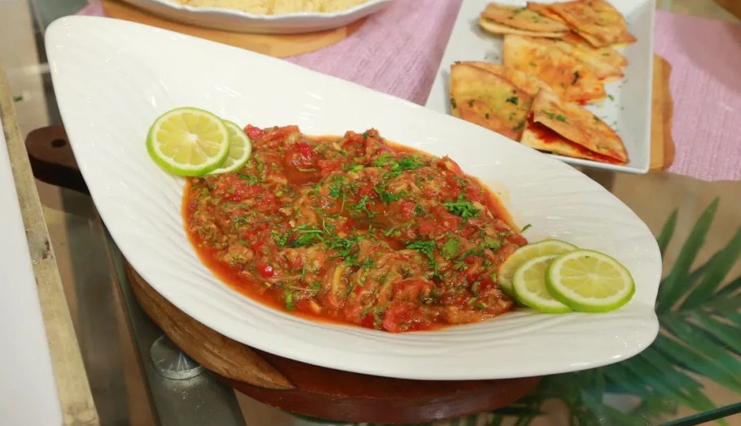 تغميسة الباذنجان