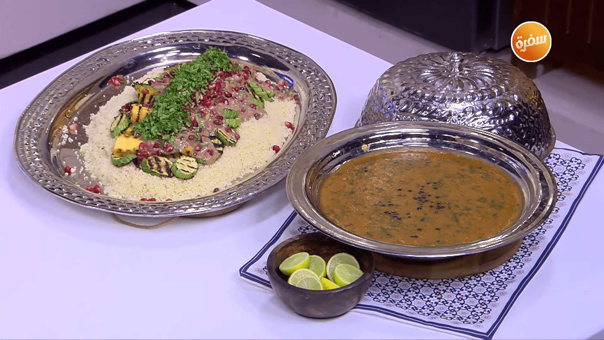 حريرة مغربية - كسكسي بالخضار