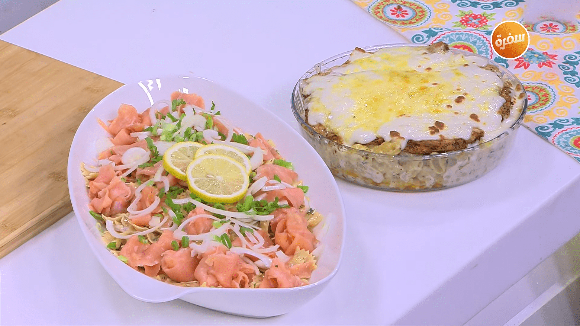 دجاج الفريدو في الفرن - مشروب شيكولاتة بالقرفة