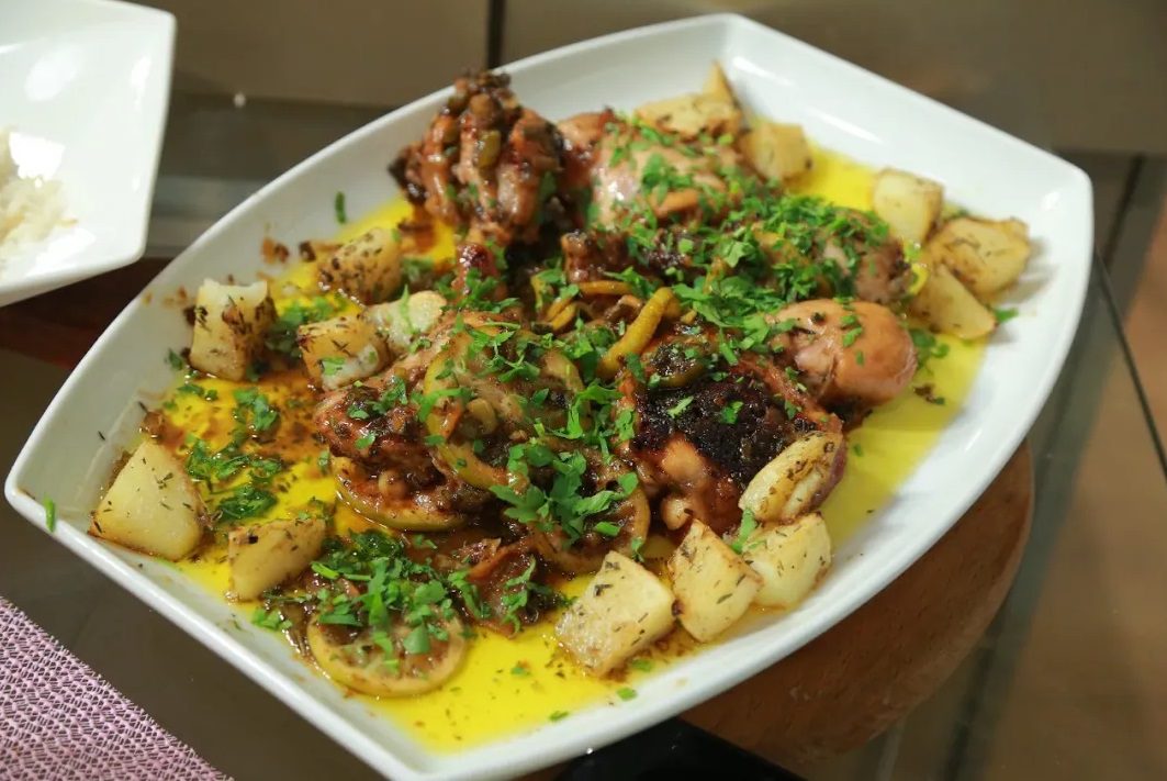 دجاج بصوص الزعتر