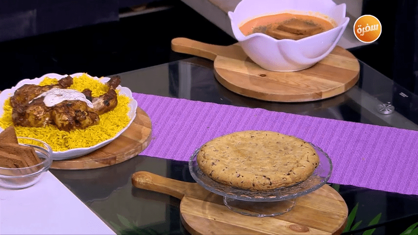 دجاج تكا - شوربة الطماطم المشوية - فطيرة الكوكيز