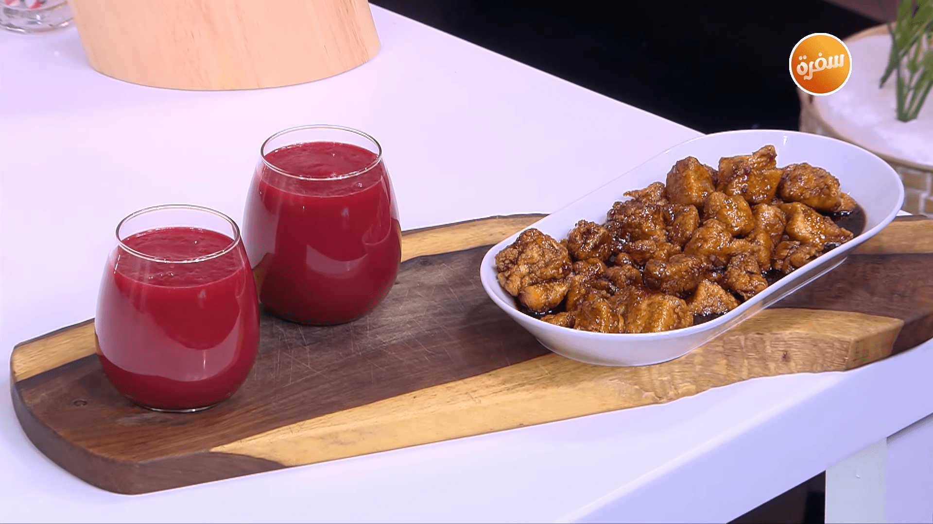 دجاج سويت آند تشيلي - كوكتيل الجزر