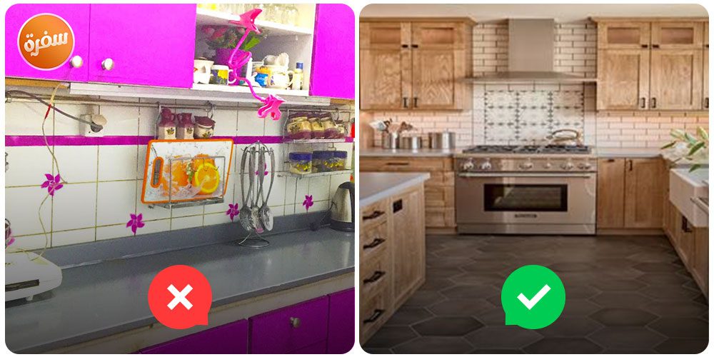 أخطاء في ديكور المطبخ