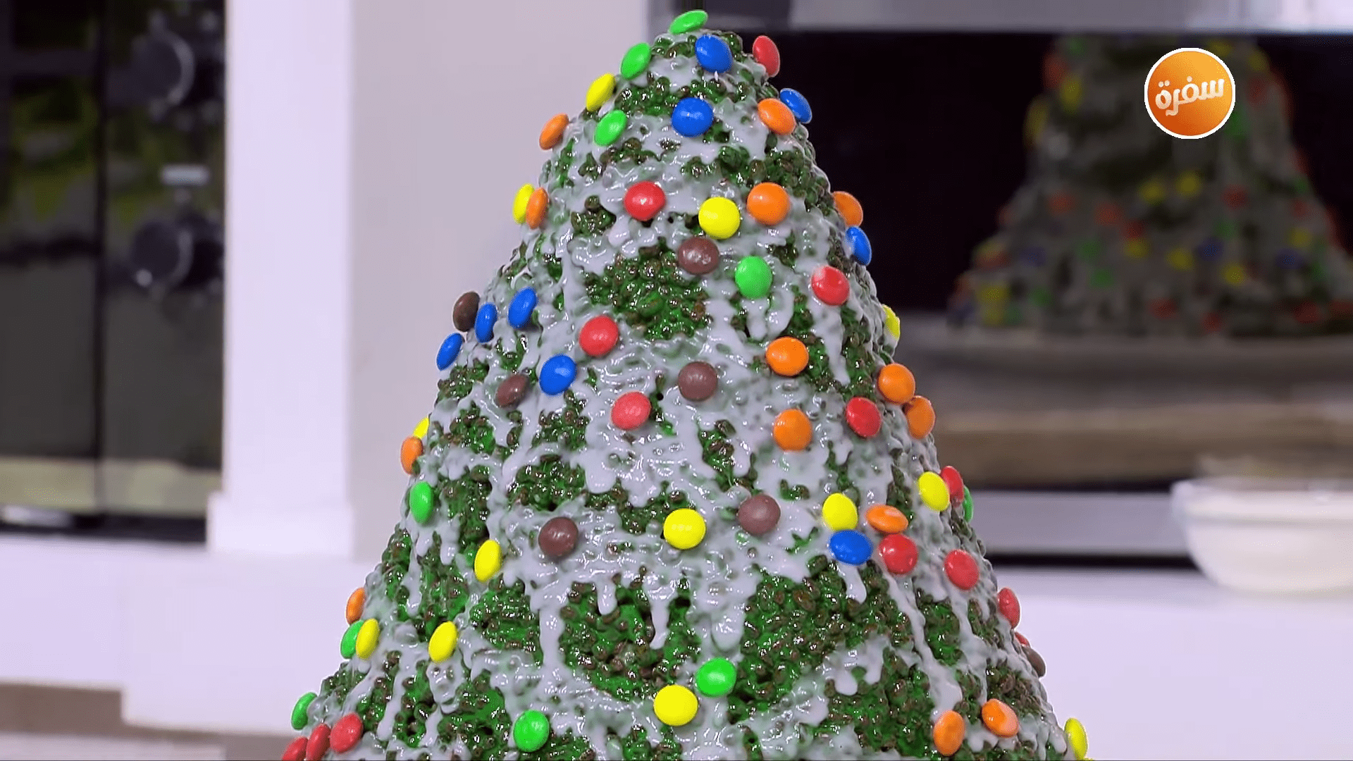 رايس كريسبي شجرة الكريسماس