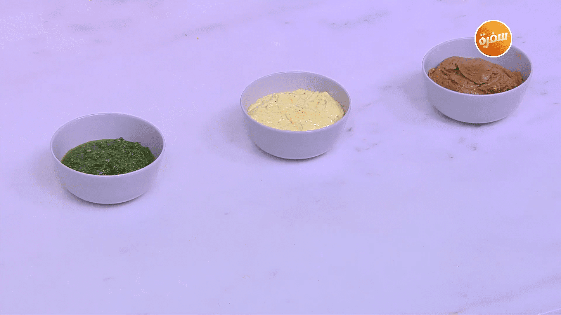 زبدة فول سوداني - البيستو صوص - مايونيز