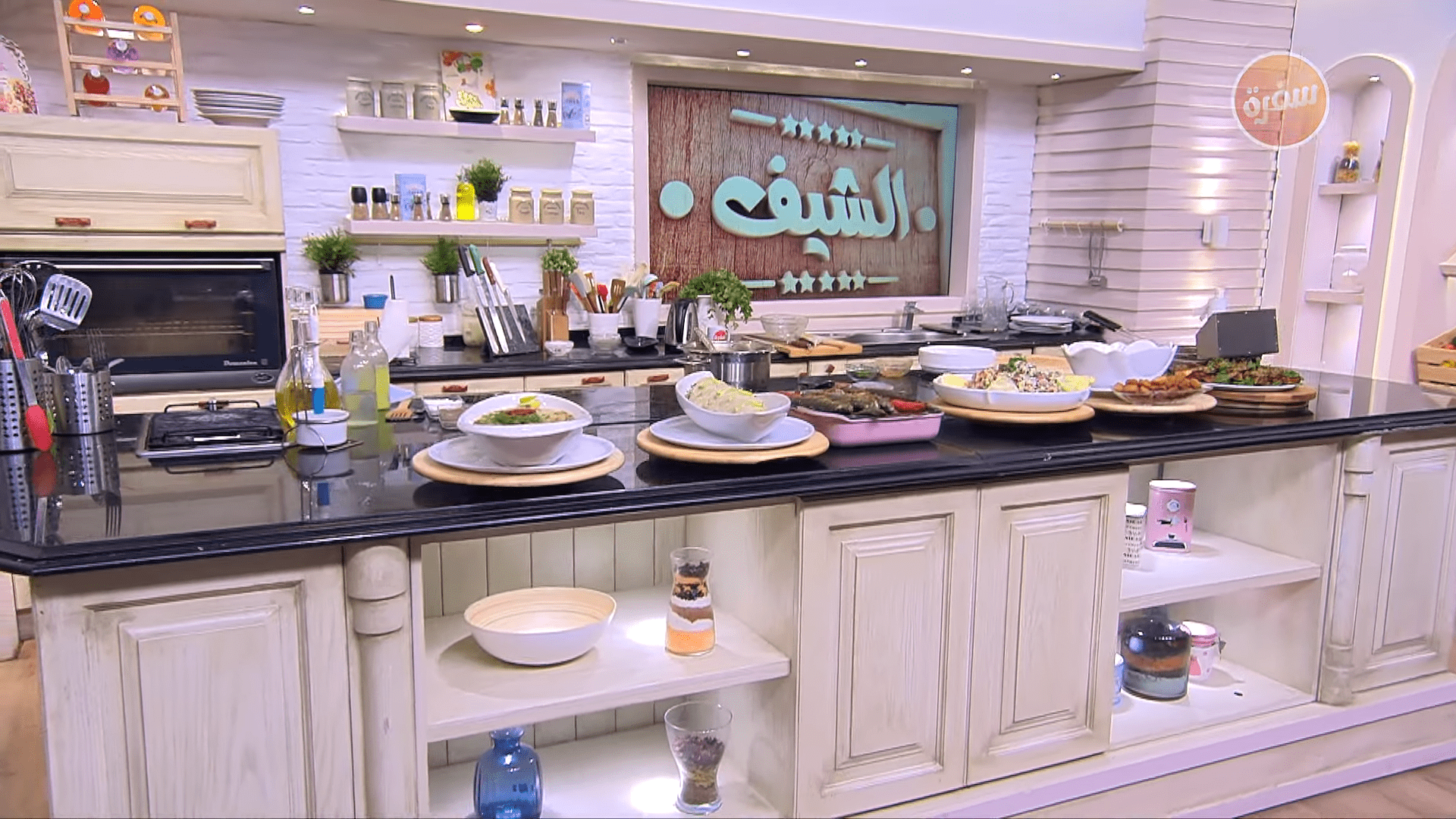 سمك بصوص الشبت - سمك ماكريل في الفرن - شوربة عدس بالبصل