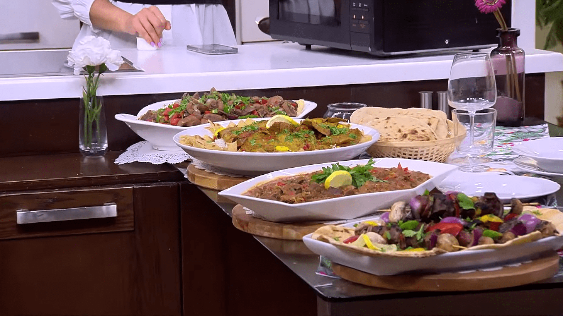 شيش كبدة - فتة كبدة - كبدة بالصلصة - مكرونة بالكبدة