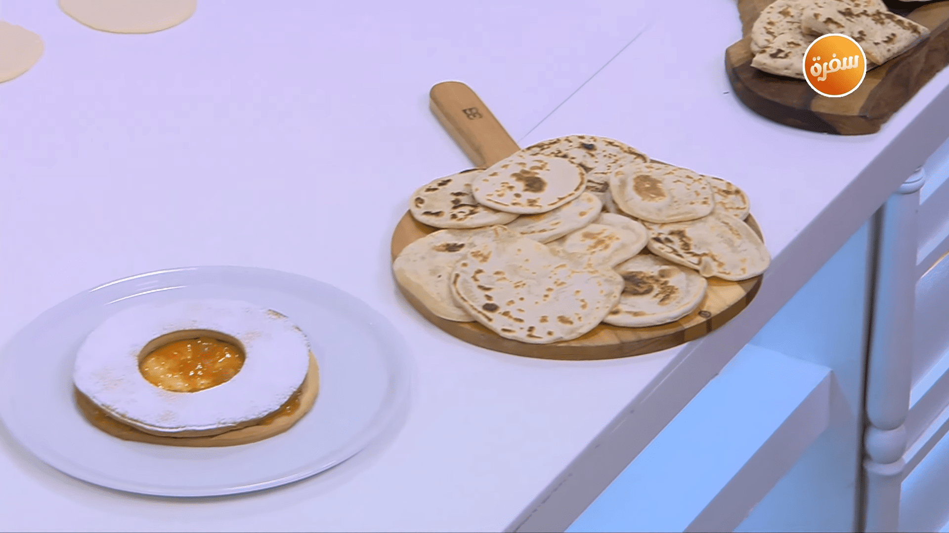 صينية قرنبيط - خبز بالجبنة - رقاق فلاحي - تورتة البسكوت