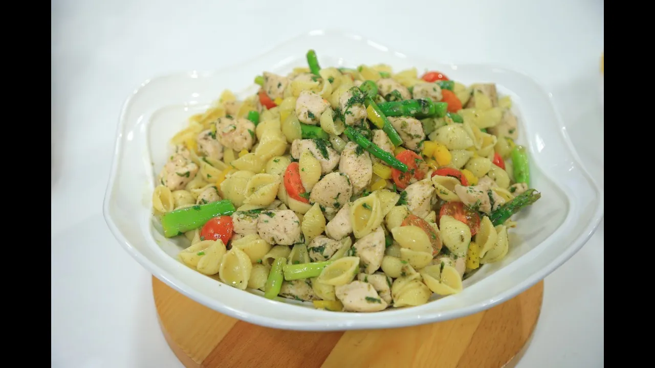 صينية مكرونة بالدجاج