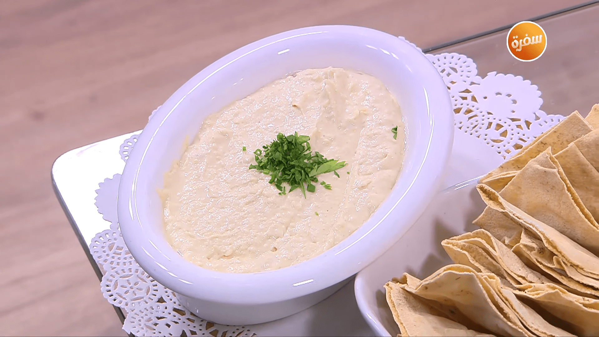 طاجن فريك - شوربة جزر بالزنجبيل - خضار تورلي - حمص بالطحينة