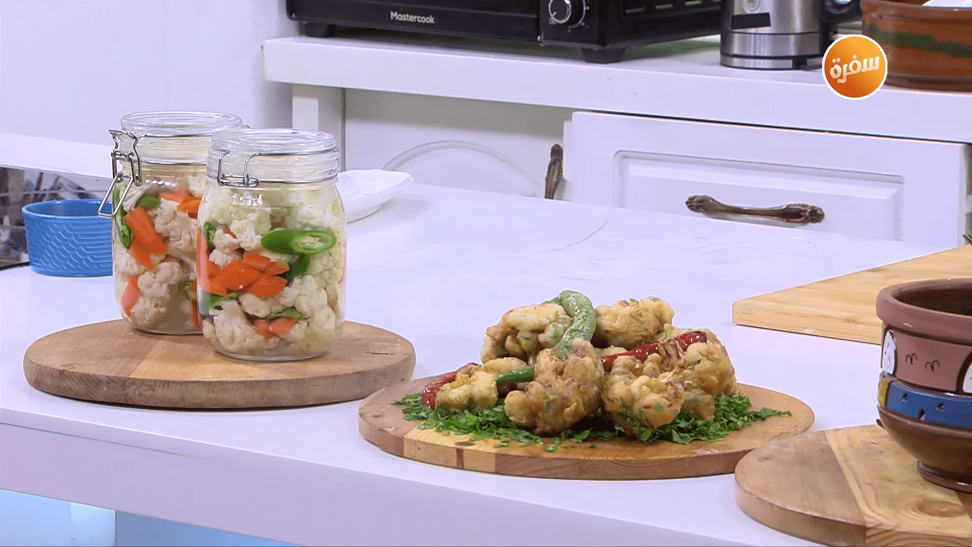 طاجن قرنبيط - قرنبيط بالبشاميل - قرنبيط مخلل - قرنبيط مقلي