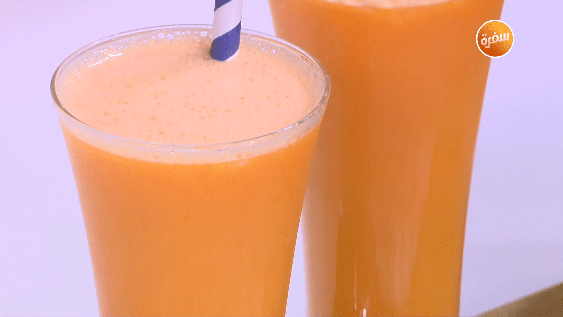 عصير الجزر بالزنجبيل