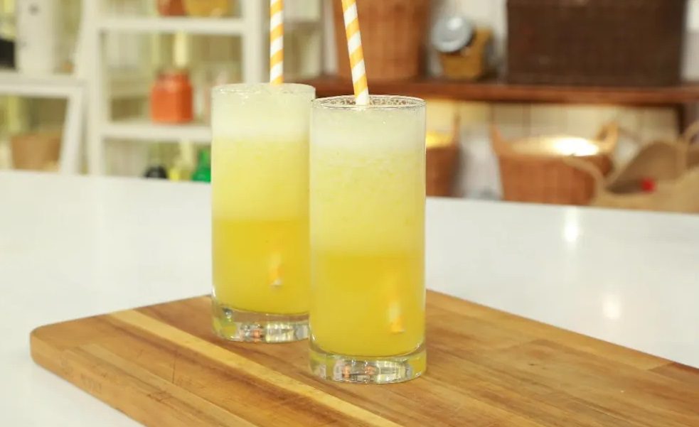 عصير أناناس بالزنجبيل