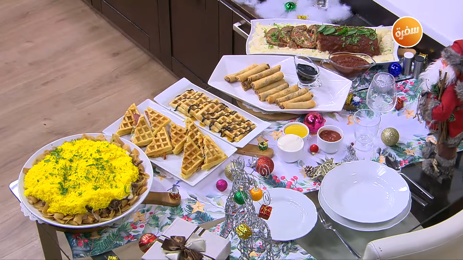 فتة شاورما لحم - ميت لوف بالتركي - وافلز بحشوة البيتزا