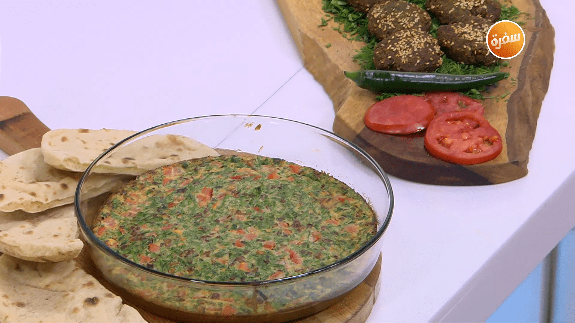 فلافل - مش سوداني - مهلبية الفول السوداني - عجة