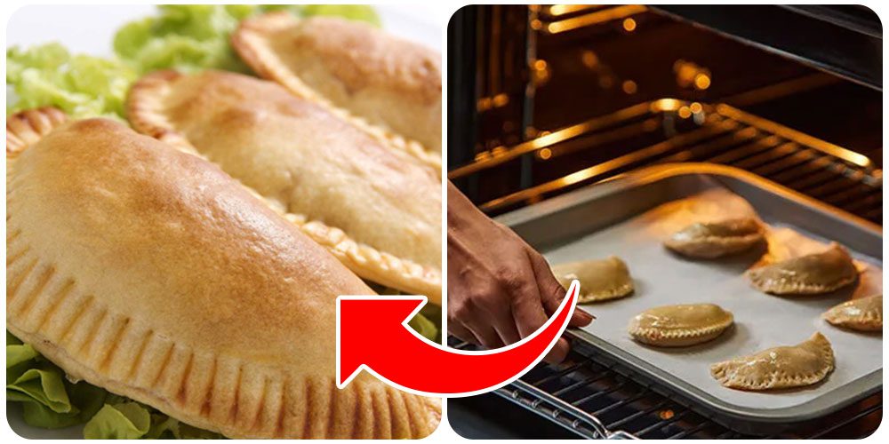 سمبوسة في الفرن