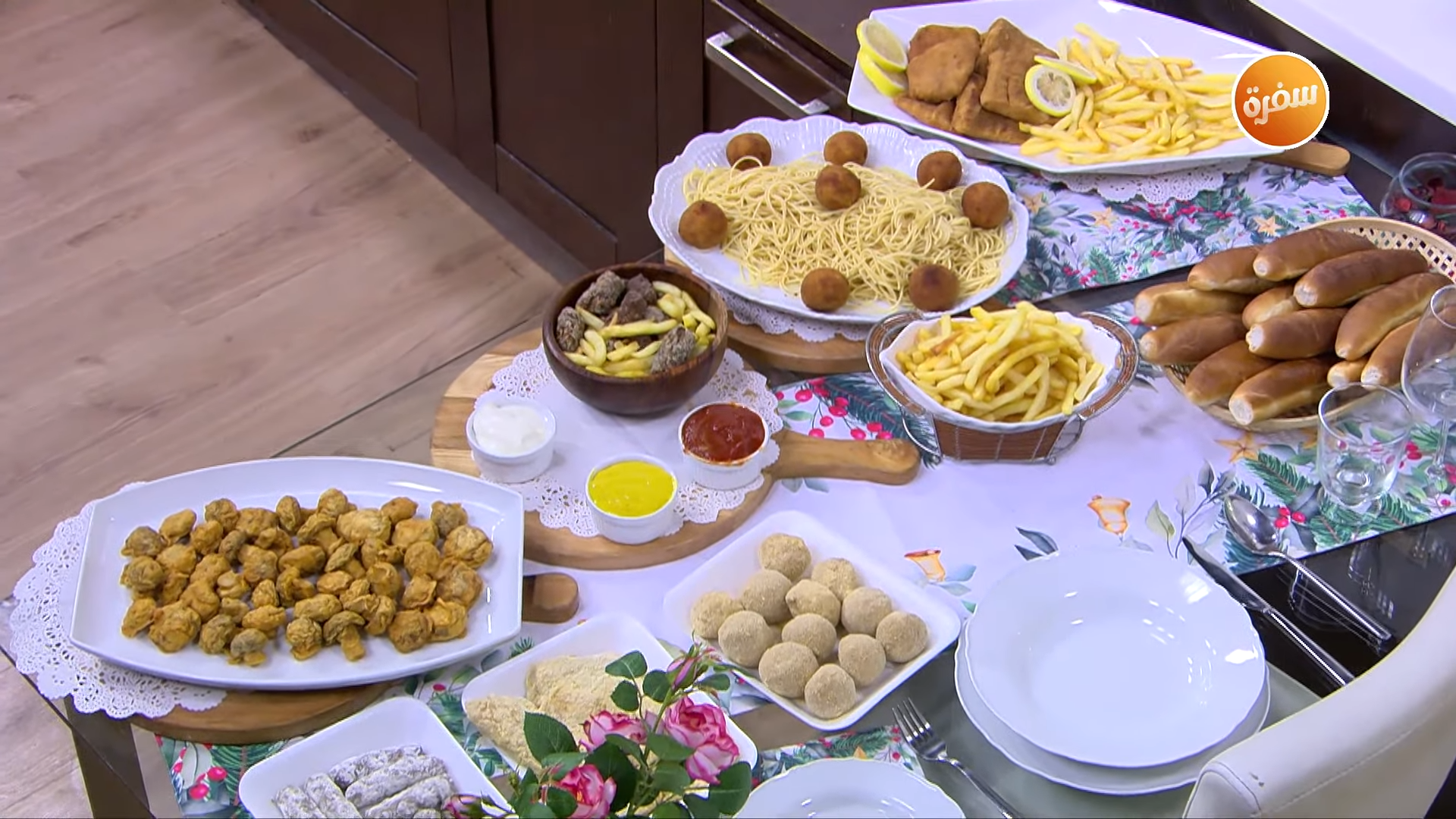 كفتة بانيه - سمك بانيه - بطاطس بانيه - مشروم بانيه