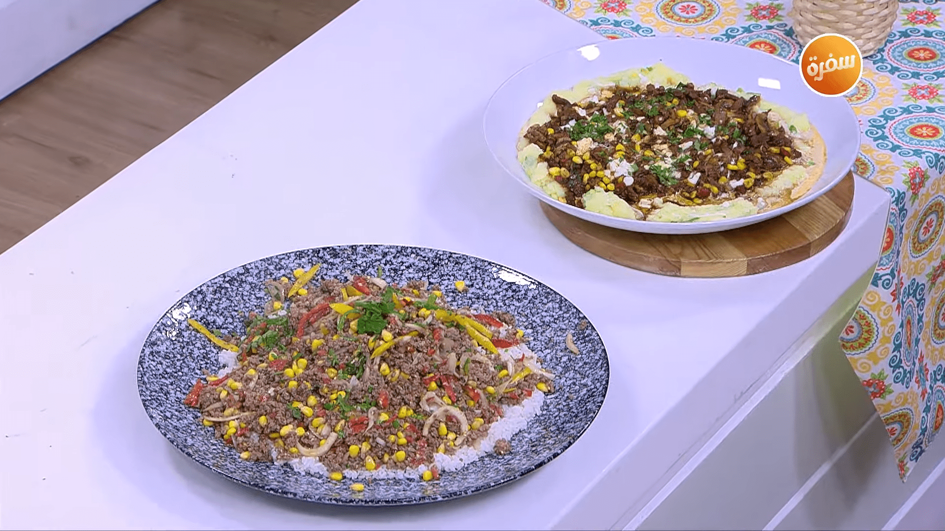 لحم مفروم بالأرز - شاورما بالبطاطس