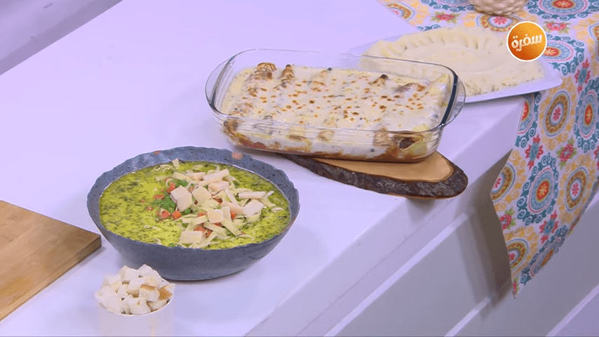 ملفوف الكفتة - شوربة تورتيليني