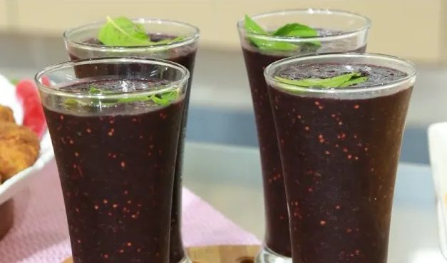 موهيتو التوت بالنعناع