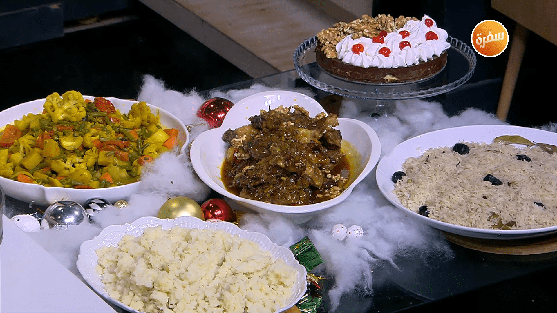 يخني الخضار بالكاري - كوستليتة مشوية - تشيز كيك الشوكولاتة