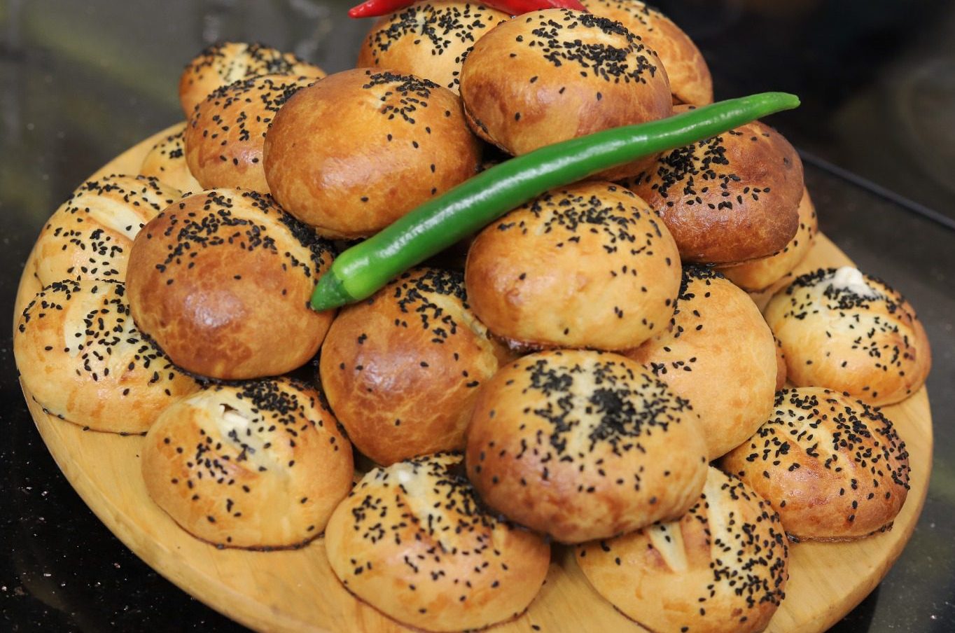 قرص طرية بالجبنة