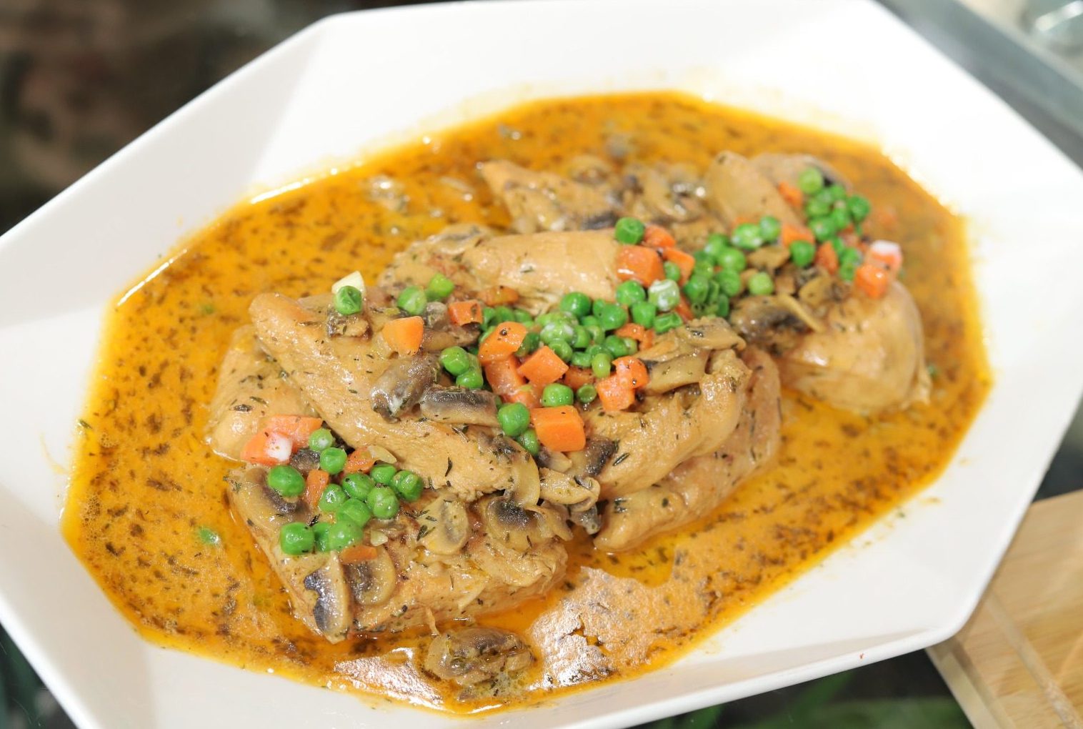 دجاج بصوص المشروم