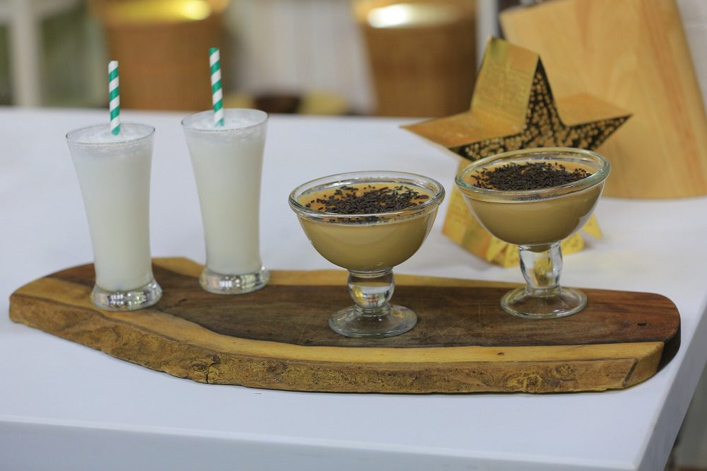 مهلبية بالقهوة - سموذي جوز الهند