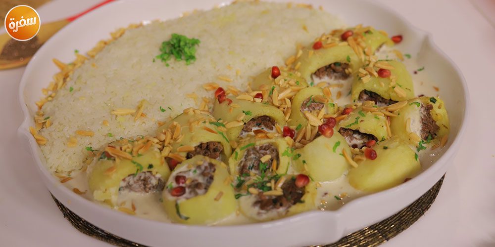 بطاطس محشية بالطحينة