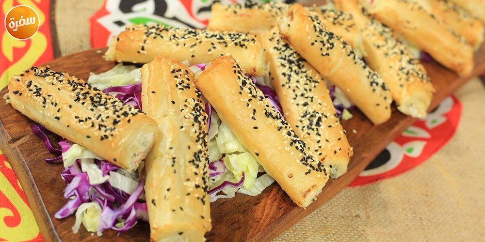 رول الجلاش بالجبنة الفيتا