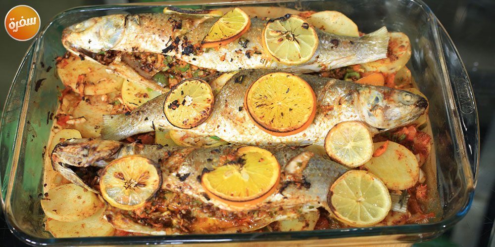 سمك بوري بالخلطة