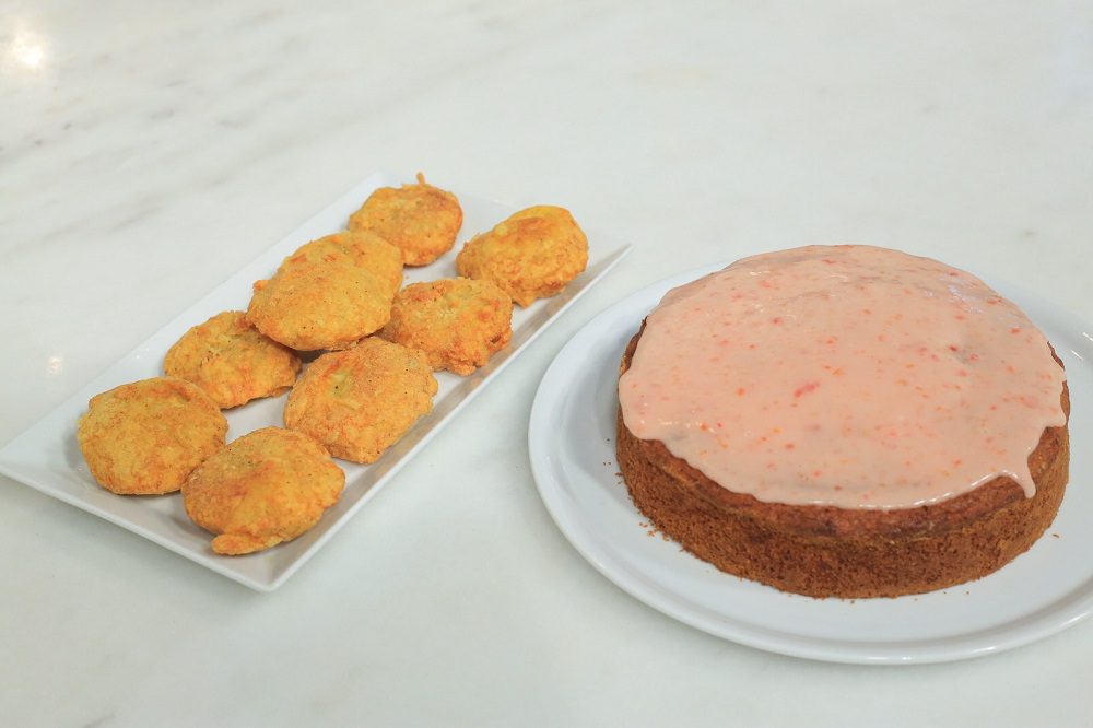 طماطم مقلية - كيك الطماطم