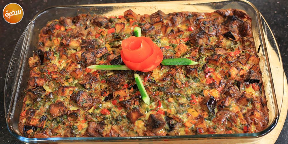 عجة البيض والبطاطس