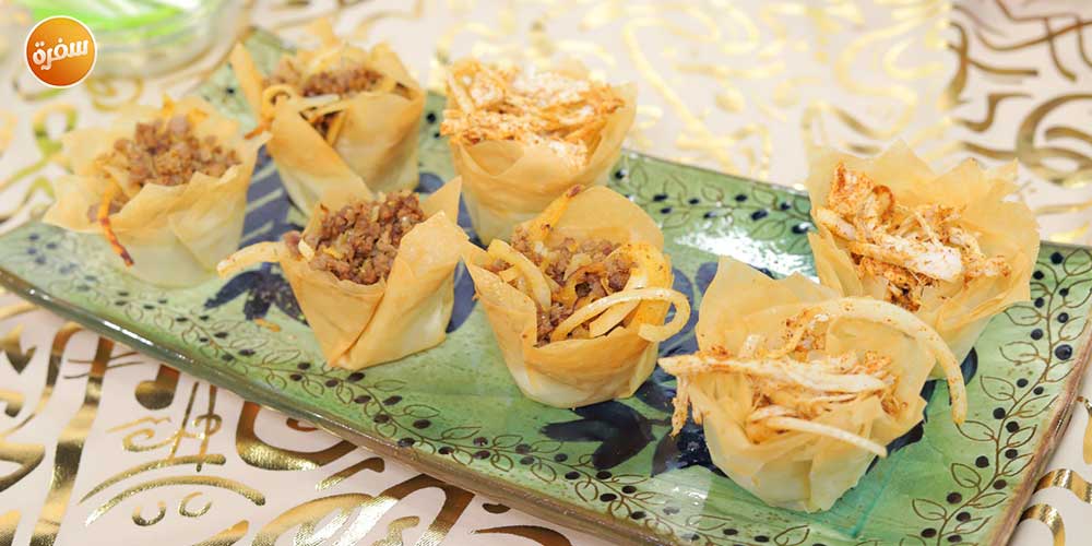 أكواب جلاش في الفرن