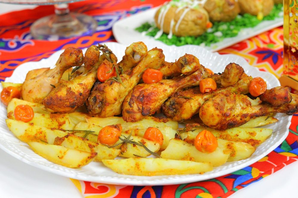 دبابيس دجاج بالخلطة