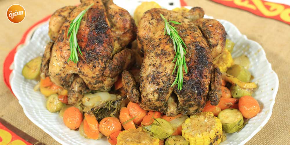 دجاج طري في الكيس الحراري