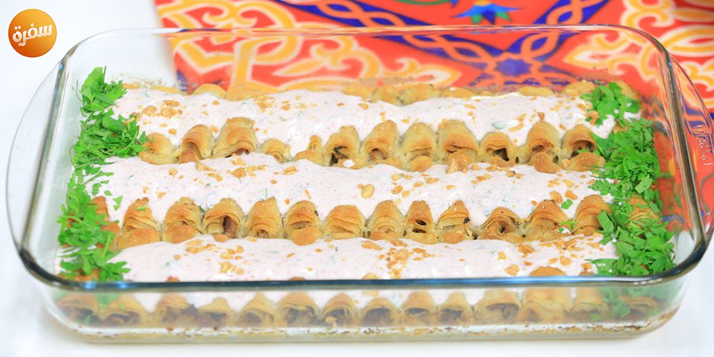 رولات المسخن بالكريمة