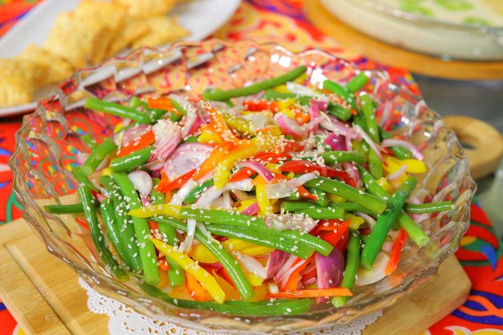 سلطة الفاصوليا الخضراء