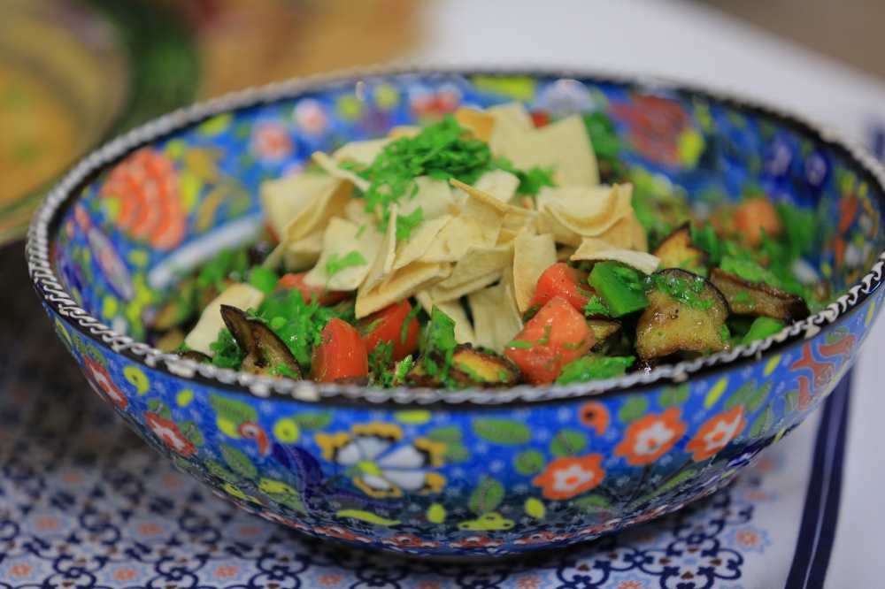 سلطة باذنجان