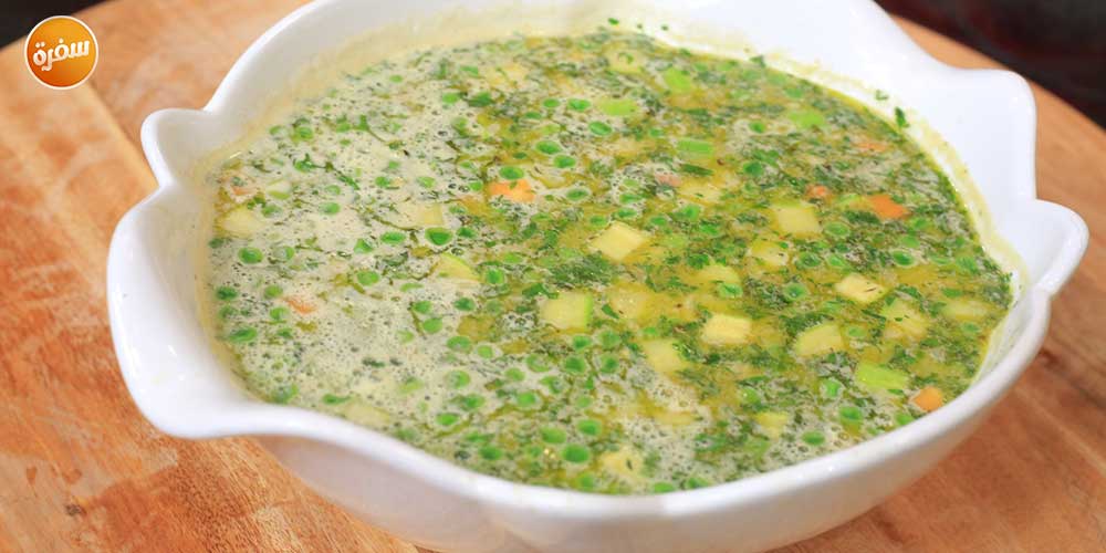 شوربة الخضار بالزبادي