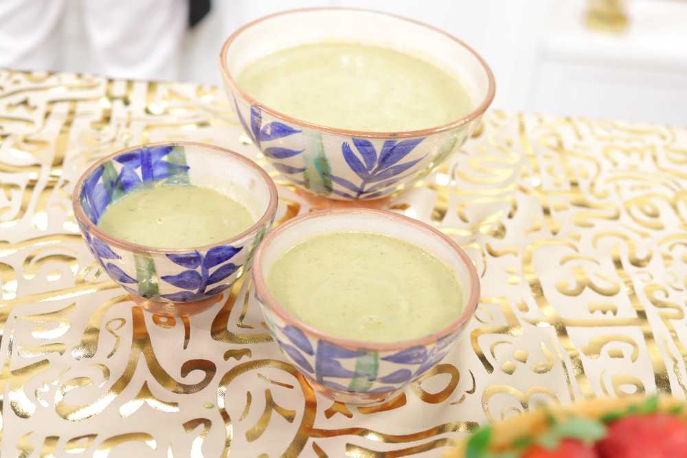 شوربة كوسة بالنعناع