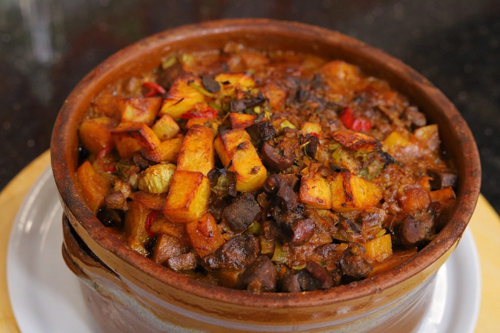 طاجن كبد وكلاوي