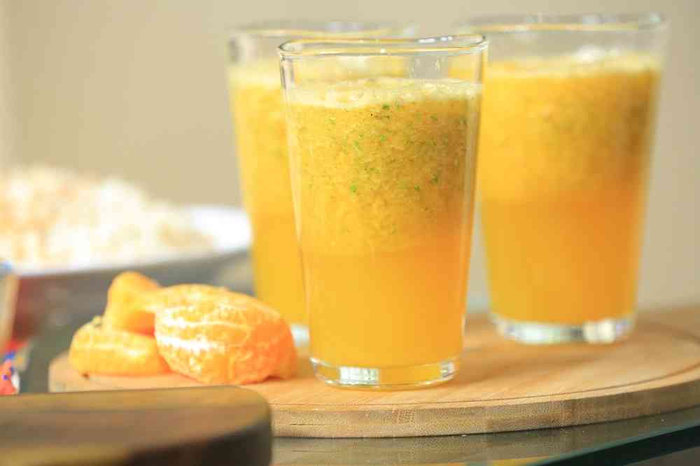 عصير يوسفي بالصودا