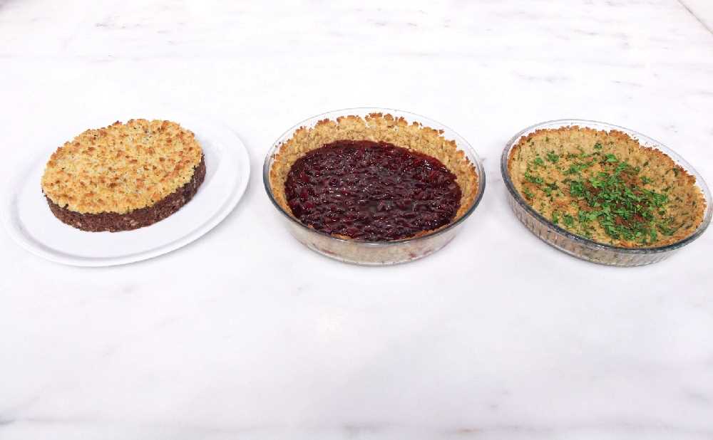 قاعدة تشيز كيك أو تارت البنجر- قاعدة كيش - كيك الخبز