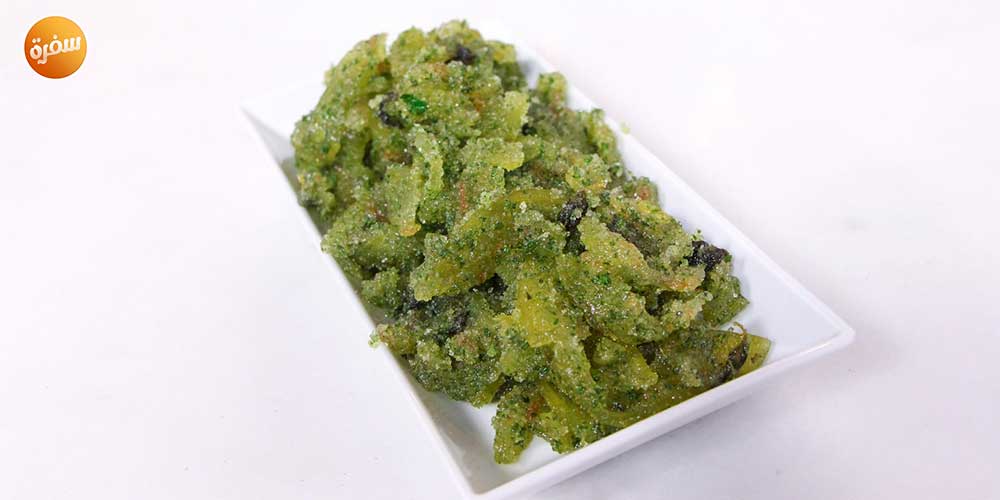 قشر البطيخ المسكر