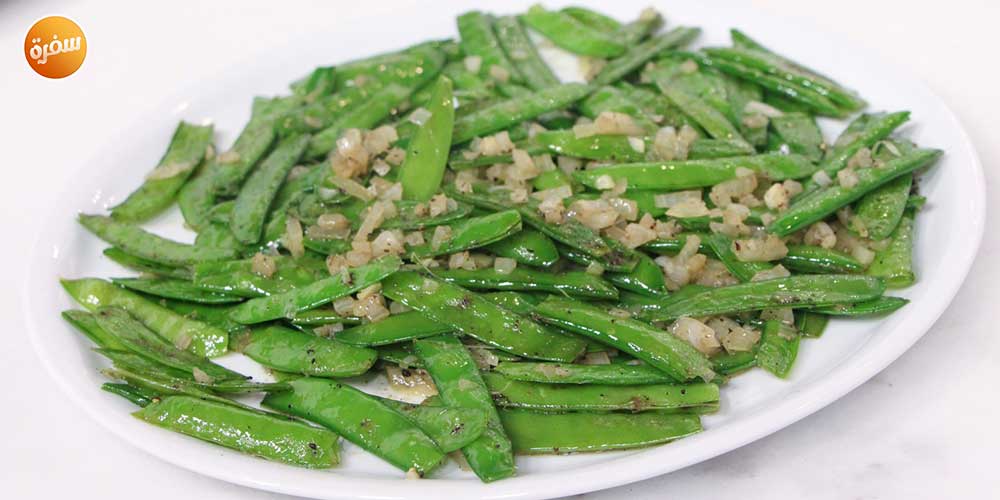 قشر بسلة مع البصل