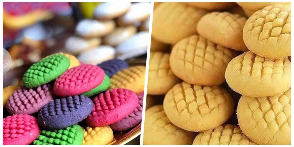 طريقة عمل كحك العيد الملون