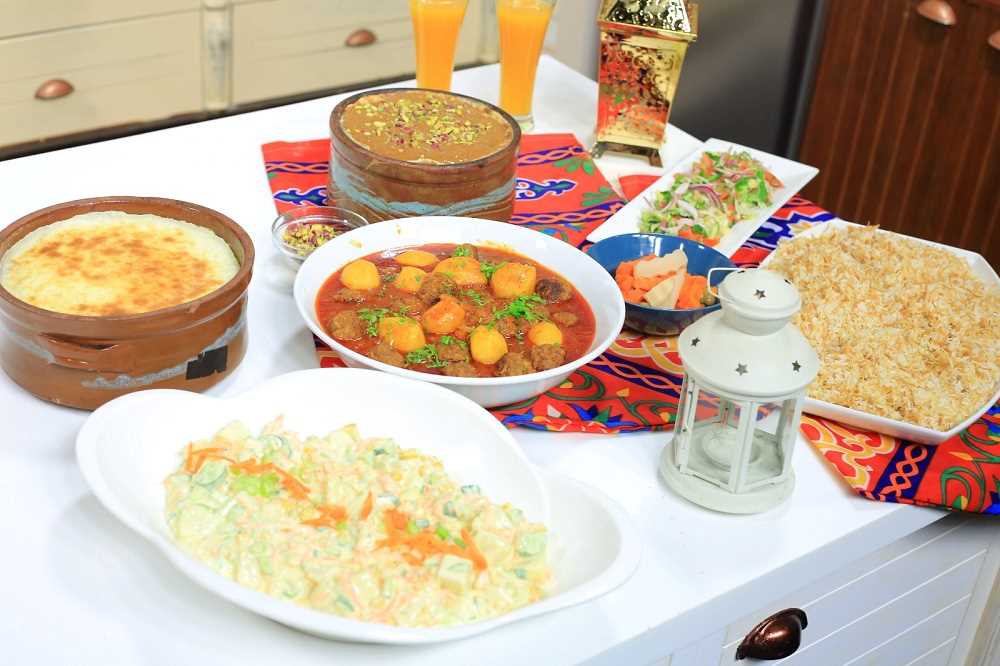 كرات الكفتة بالبطاطس - أم علي - سلطة البطاطس والذرة